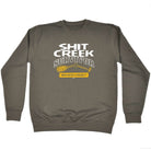 Creek Survivor Who Needs A Paddle - Funny Novelty Sweatshirt - 123t Australia | Funny T-Shirts Mugs Novelty Gifts