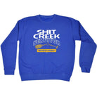Creek Survivor Who Needs A Paddle - Funny Novelty Sweatshirt - 123t Australia | Funny T-Shirts Mugs Novelty Gifts