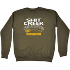 Creek Survivor Who Needs A Paddle - Funny Novelty Sweatshirt - 123t Australia | Funny T-Shirts Mugs Novelty Gifts