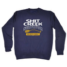 Creek Survivor Who Needs A Paddle - Funny Novelty Sweatshirt - 123t Australia | Funny T-Shirts Mugs Novelty Gifts