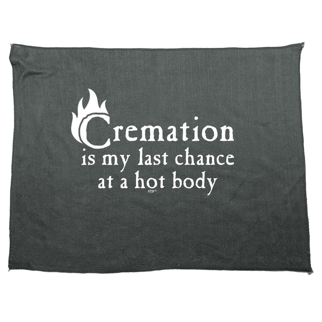 Cremation Hot Body - Funny Novelty Soft Sport Microfiber Towel - 123t Australia | Funny T-Shirts Mugs Novelty Gifts