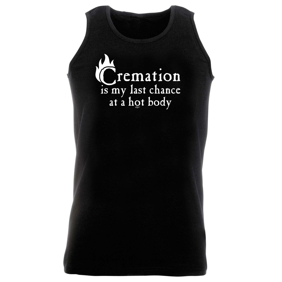 Cremation Hot Body - Funny Novelty Vest Singlet Unisex Tank Top - 123t Australia | Funny T-Shirts Mugs Novelty Gifts