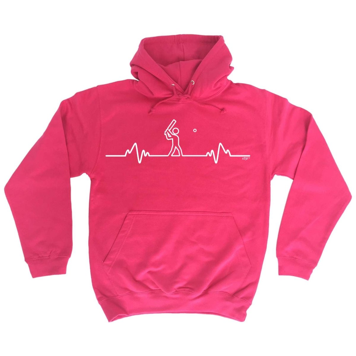 Cricket Pulse - Funny Novelty Hoodies Hoodie - 123t Australia | Funny T-Shirts Mugs Novelty Gifts