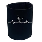 Cricket Pulse - Funny Novelty Stubby Holder - 123t Australia | Funny T-Shirts Mugs Novelty Gifts
