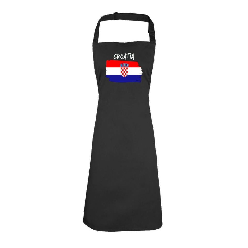 Croatia Country Flag Nationality - Kitchen Apron - 123t Australia | Funny T-Shirts Mugs Novelty Gifts