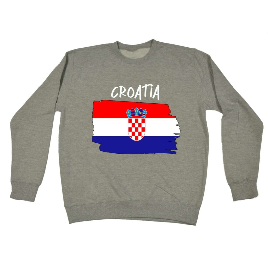 Croatia Country Flag Nationality - Sweatshirt - 123t Australia | Funny T-Shirts Mugs Novelty Gifts