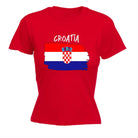 Croatia Country Flag Nationality - Womens T-Shirt T Shirt Tshirt - 123t Australia | Funny T-Shirts Mugs Novelty Gifts