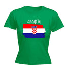 Croatia Country Flag Nationality - Womens T-Shirt T Shirt Tshirt - 123t Australia | Funny T-Shirts Mugs Novelty Gifts