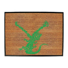 Crocodile Bite - Funny Novelty Doormat Man Cave Floor mat - 123t Australia | Funny T-Shirts Mugs Novelty Gifts