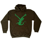 Crocodile Bite - Funny Novelty Hoodies Hoodie - 123t Australia | Funny T-Shirts Mugs Novelty Gifts