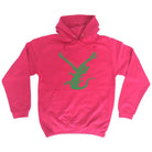 Crocodile Bite - Funny Novelty Hoodies Hoodie - 123t Australia | Funny T-Shirts Mugs Novelty Gifts