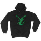 Crocodile Bite - Funny Novelty Hoodies Hoodie - 123t Australia | Funny T-Shirts Mugs Novelty Gifts