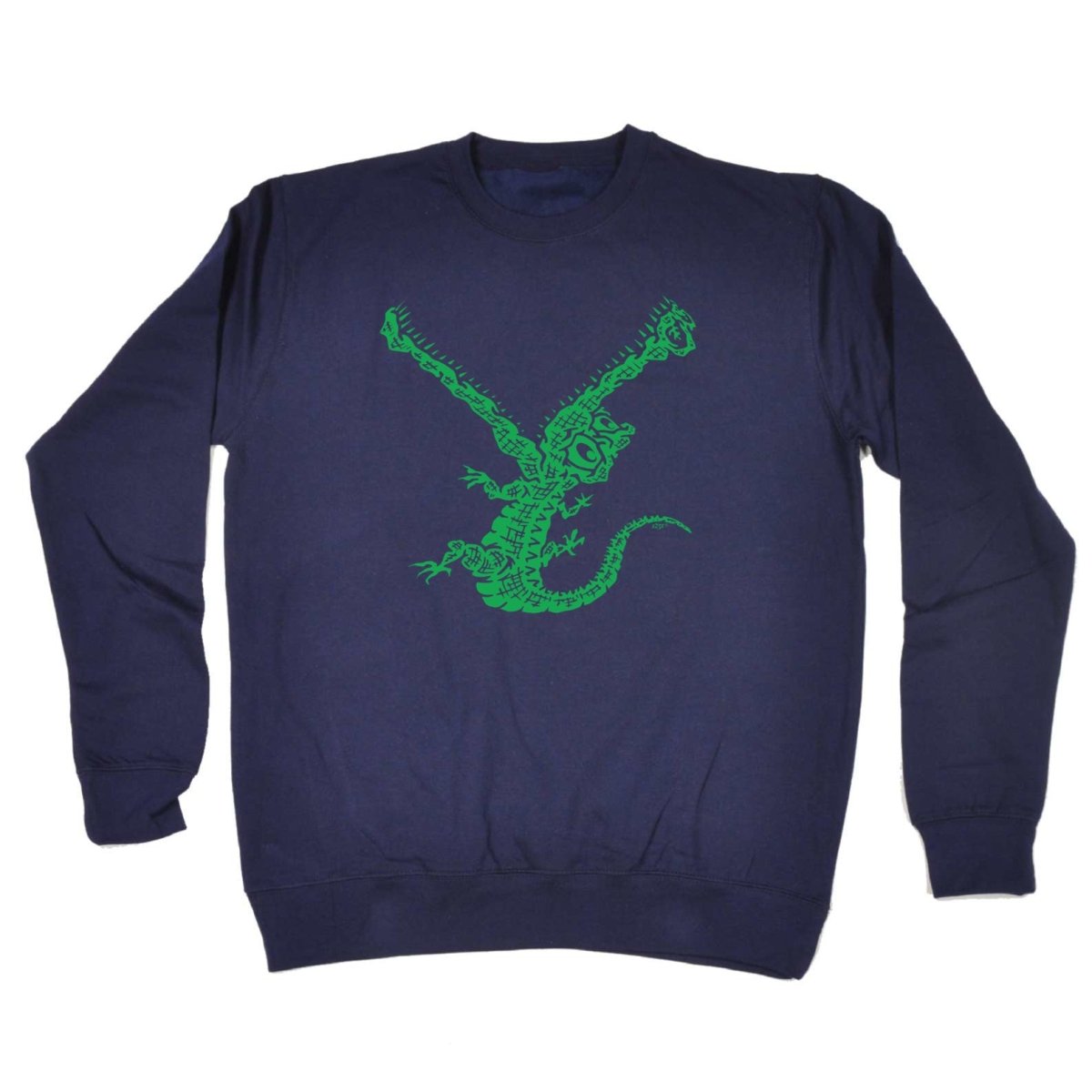 Crocodile Bite - Funny Novelty Sweatshirt - 123t Australia | Funny T-Shirts Mugs Novelty Gifts