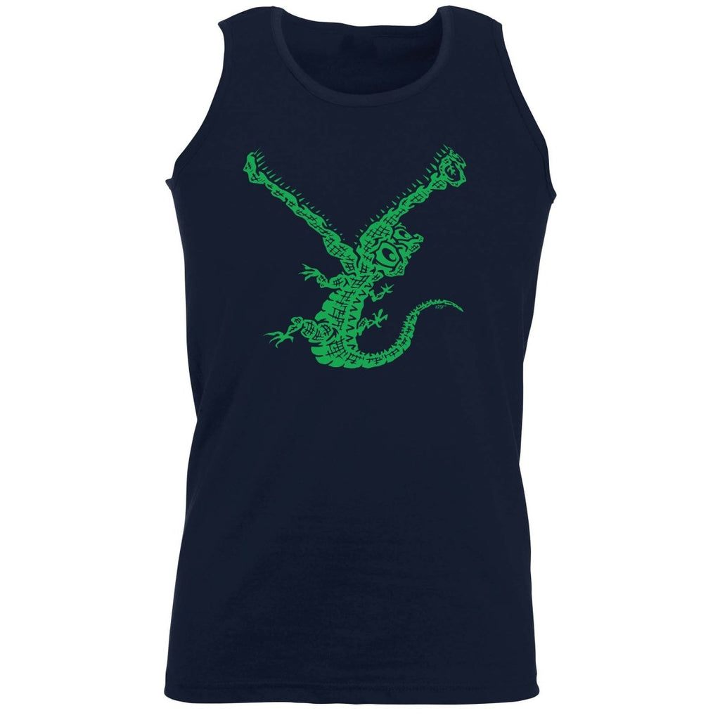 Crocodile Bite - Funny Novelty Vest Singlet Unisex Tank Top - 123t Australia | Funny T-Shirts Mugs Novelty Gifts