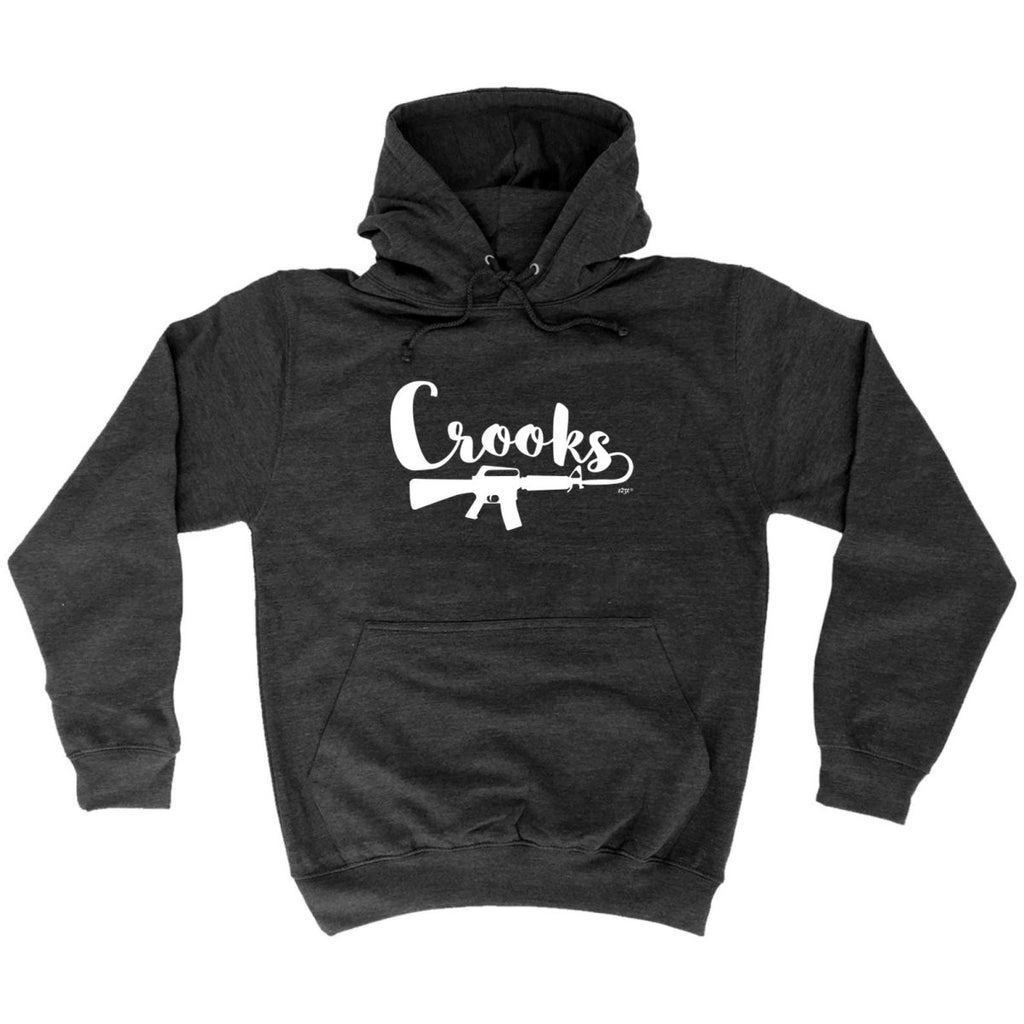 Crooks - Funny Novelty Hoodies Hoodie - 123t Australia | Funny T-Shirts Mugs Novelty Gifts