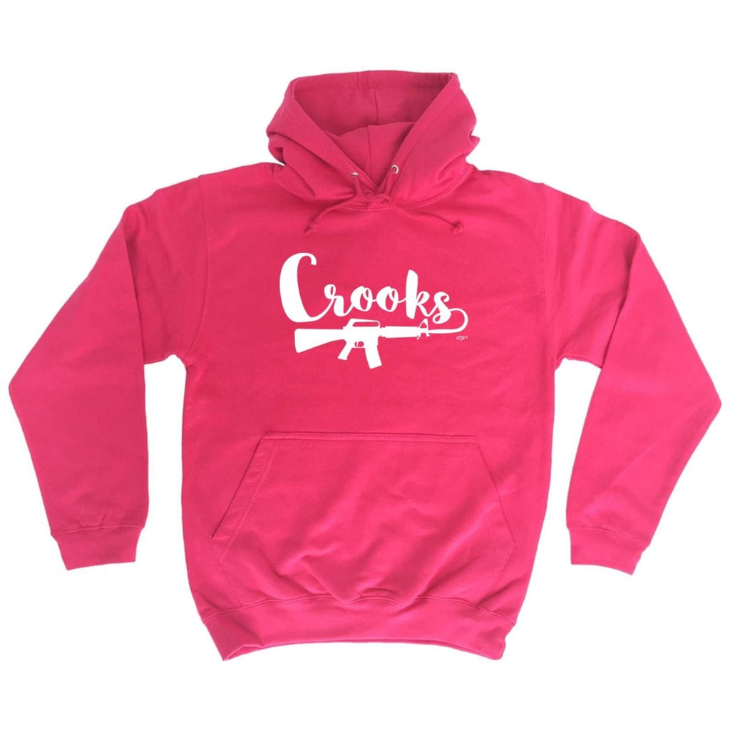 Crooks - Funny Novelty Hoodies Hoodie - 123t Australia | Funny T-Shirts Mugs Novelty Gifts