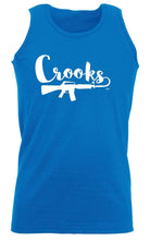 Crooks - Funny Novelty Vest Singlet Unisex Tank Top - 123t Australia | Funny T-Shirts Mugs Novelty Gifts