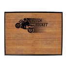 Crotch Rocket Motorbike - Funny Novelty Doormat Man Cave Floor mat - 123t Australia | Funny T-Shirts Mugs Novelty Gifts
