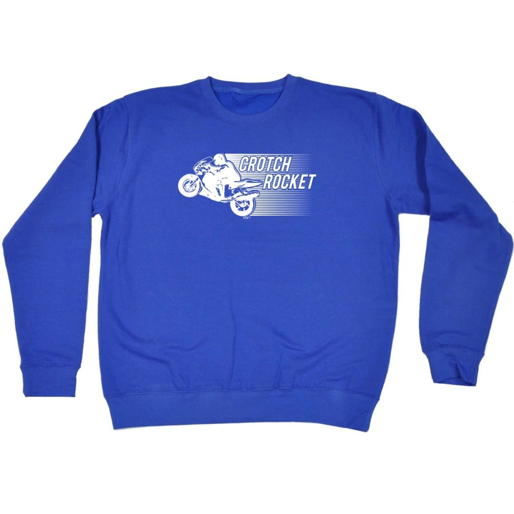 Crotch Rocket Motorbike - Funny Novelty Sweatshirt - 123t Australia | Funny T-Shirts Mugs Novelty Gifts