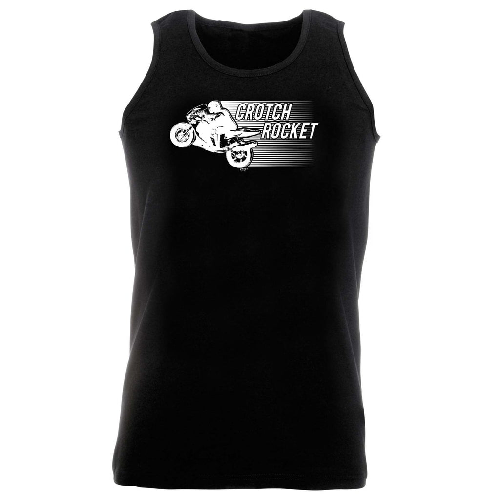 Crotch Rocket Motorbike - Funny Novelty Vest Singlet Unisex Tank Top - 123t Australia | Funny T-Shirts Mugs Novelty Gifts