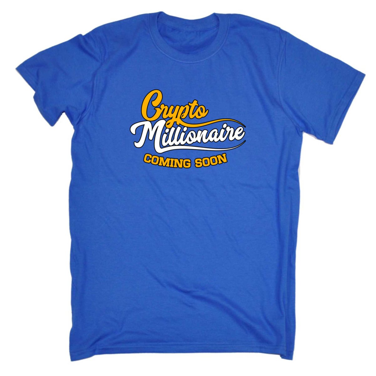 Crypto Millionaire Comming Soon Bitcoin - Mens Funny T-Shirt Tshirts - 123t Australia | Funny T-Shirts Mugs Novelty Gifts