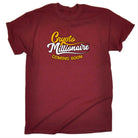 Crypto Millionaire Comming Soon Bitcoin - Mens Funny T-Shirt Tshirts - 123t Australia | Funny T-Shirts Mugs Novelty Gifts