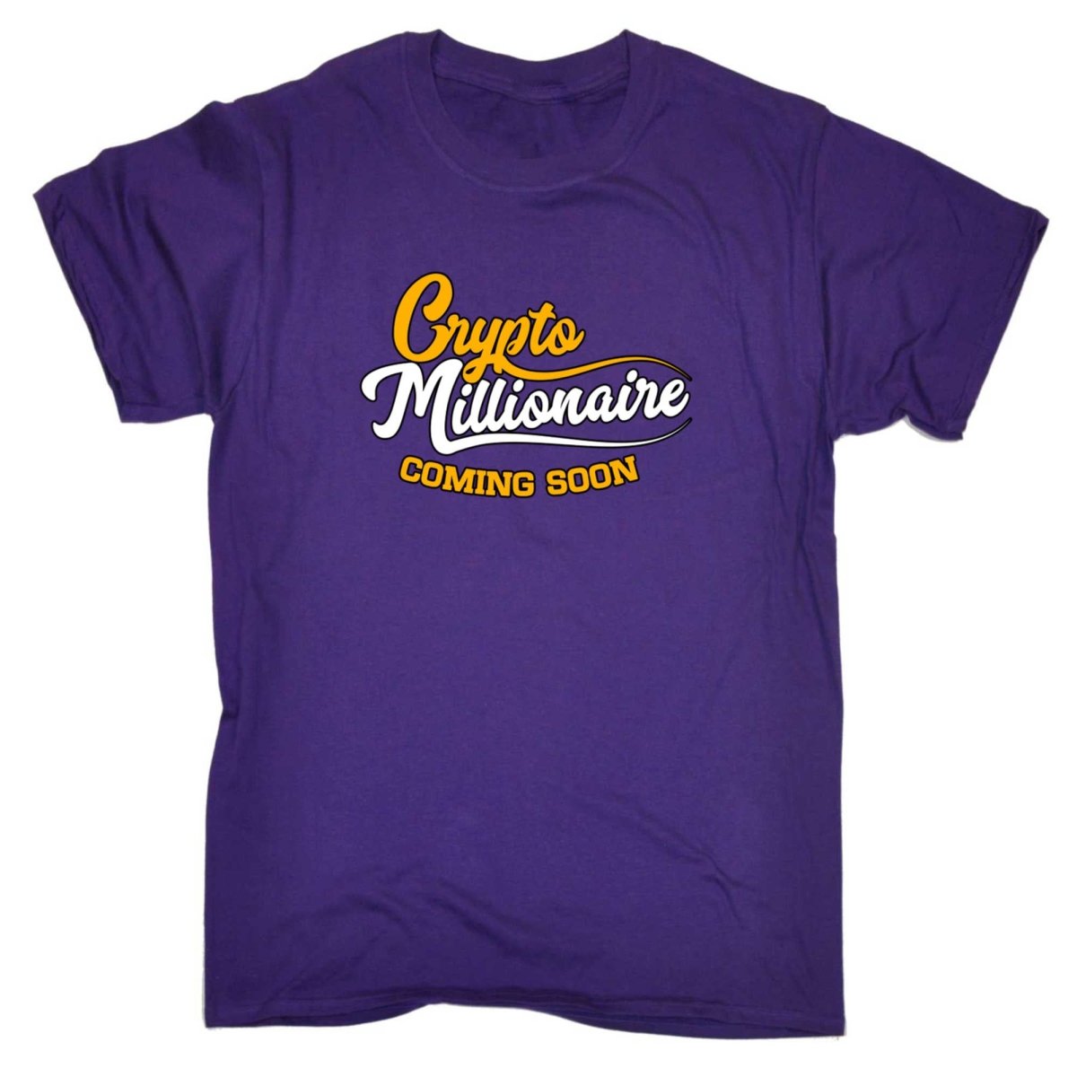 Crypto Millionaire Comming Soon Bitcoin - Mens Funny T-Shirt Tshirts - 123t Australia | Funny T-Shirts Mugs Novelty Gifts