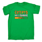 Crypto Millionaire Loading Bitcoin Currency - Mens Funny T-Shirt Tshirts - 123t Australia | Funny T-Shirts Mugs Novelty Gifts