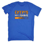 Crypto Millionaire Loading Bitcoin Currency - Mens Funny T-Shirt Tshirts - 123t Australia | Funny T-Shirts Mugs Novelty Gifts
