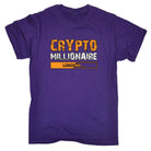 Crypto Millionaire Loading Bitcoin Currency - Mens Funny T-Shirt Tshirts - 123t Australia | Funny T-Shirts Mugs Novelty Gifts