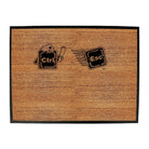 Ctrl Esc Keys Computer - Funny Novelty Doormat Man Cave Floor mat - 123t Australia | Funny T-Shirts Mugs Novelty Gifts