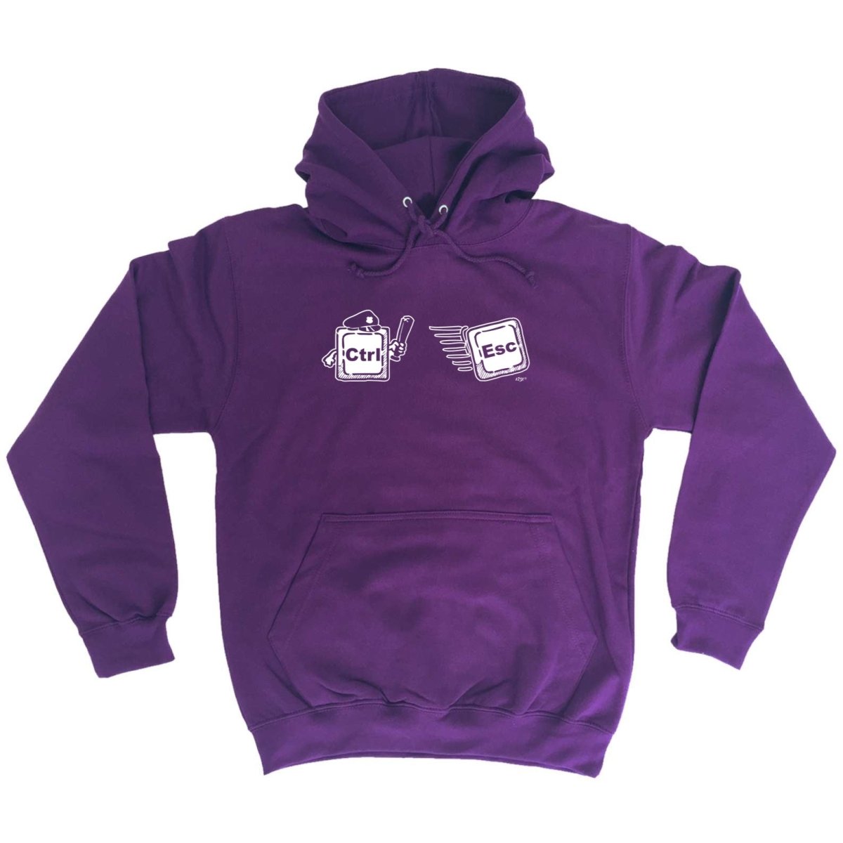 Ctrl Esc Keys Computer - Funny Novelty Hoodies Hoodie - 123t Australia | Funny T-Shirts Mugs Novelty Gifts