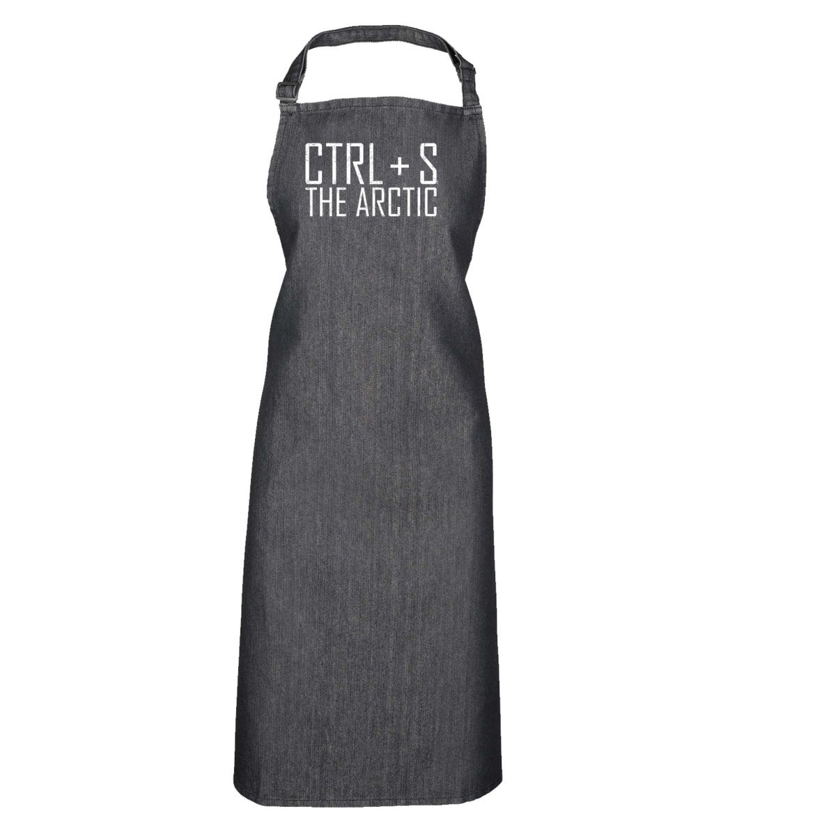 Ctrl S Save The Arctic - Funny Novelty Kitchen Adult Apron - 123t Australia | Funny T-Shirts Mugs Novelty Gifts