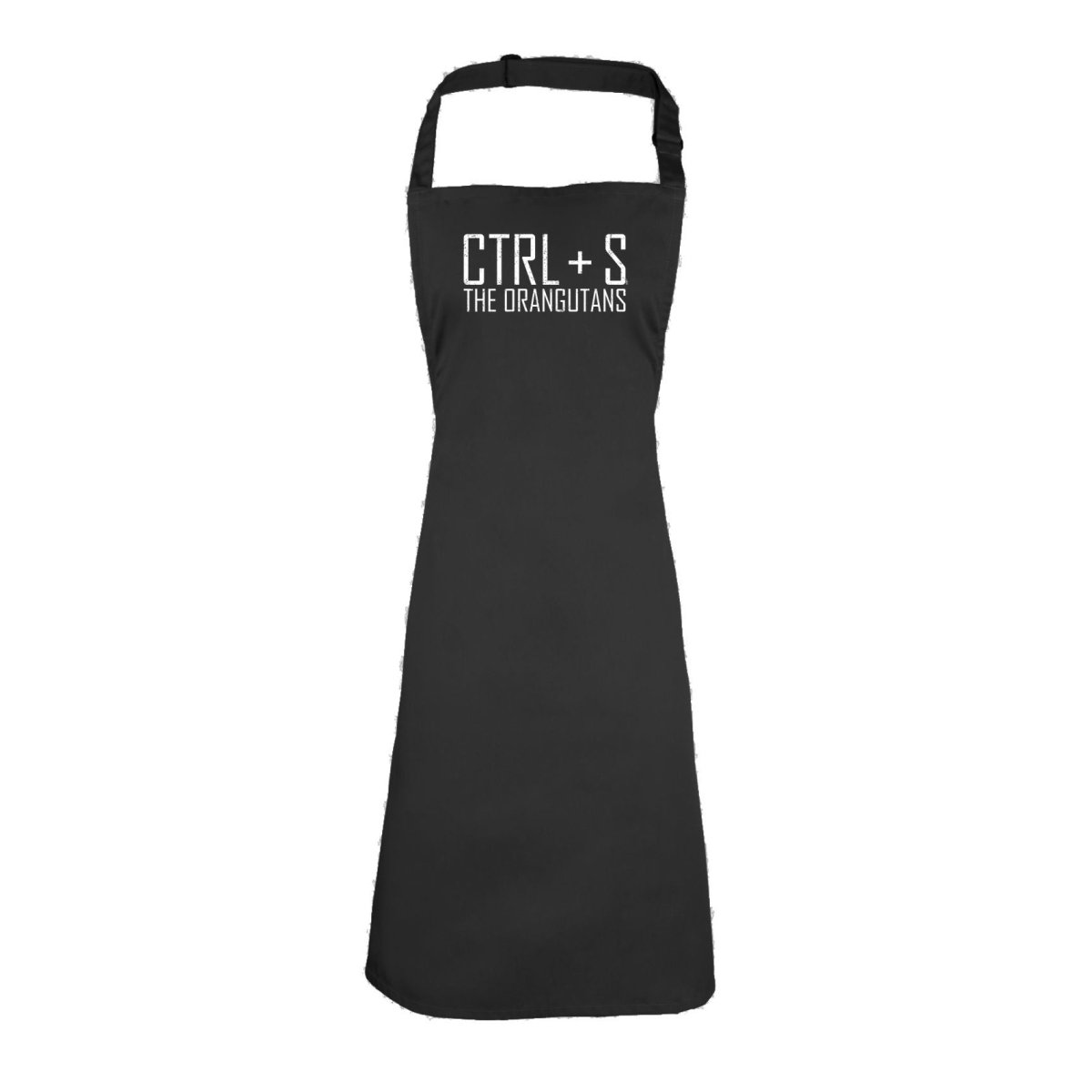 Ctrl S Save The Orangutans - Funny Novelty Kitchen Adult Apron - 123t Australia | Funny T-Shirts Mugs Novelty Gifts