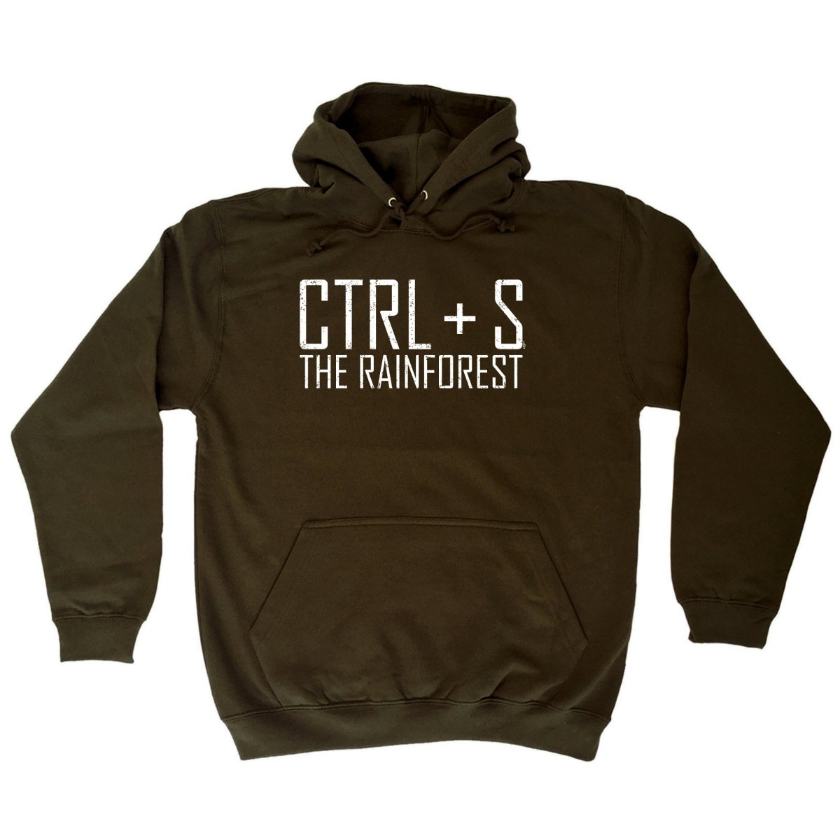 Ctrl S Save The Rainforest - Funny Novelty Hoodies Hoodie - 123t Australia | Funny T-Shirts Mugs Novelty Gifts