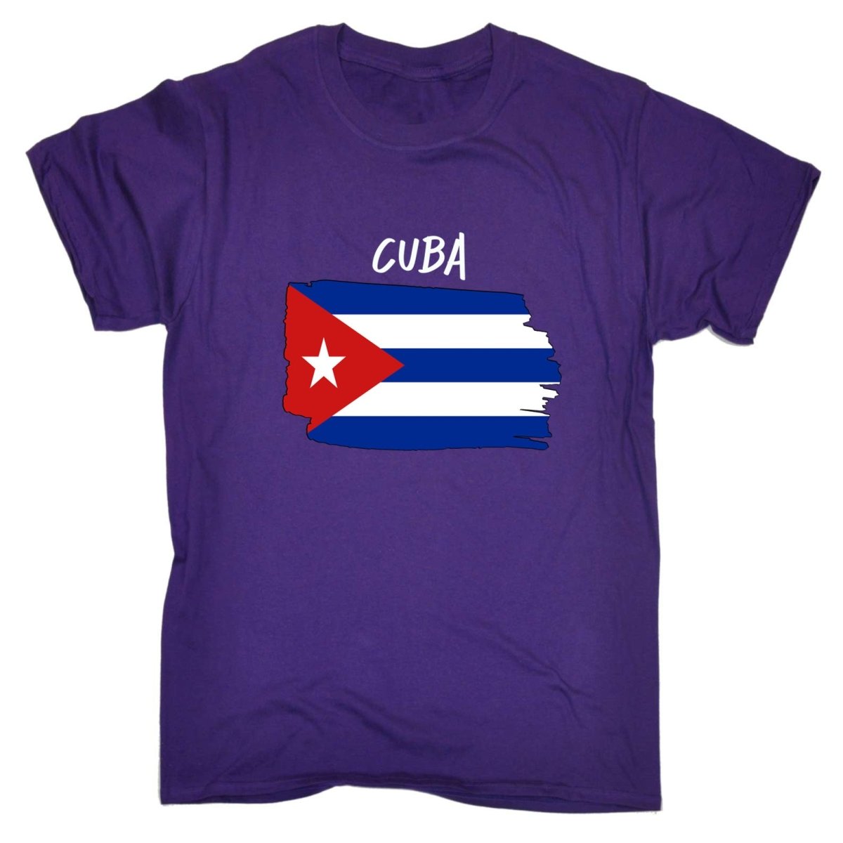 Cuba - Country Flag Nationality Mens T-Shirt T Shirt Tshirts - 123t Australia | Funny T-Shirts Mugs Novelty Gifts