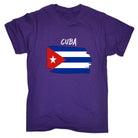 Cuba - Country Flag Nationality Mens T-Shirt T Shirt Tshirts - 123t Australia | Funny T-Shirts Mugs Novelty Gifts