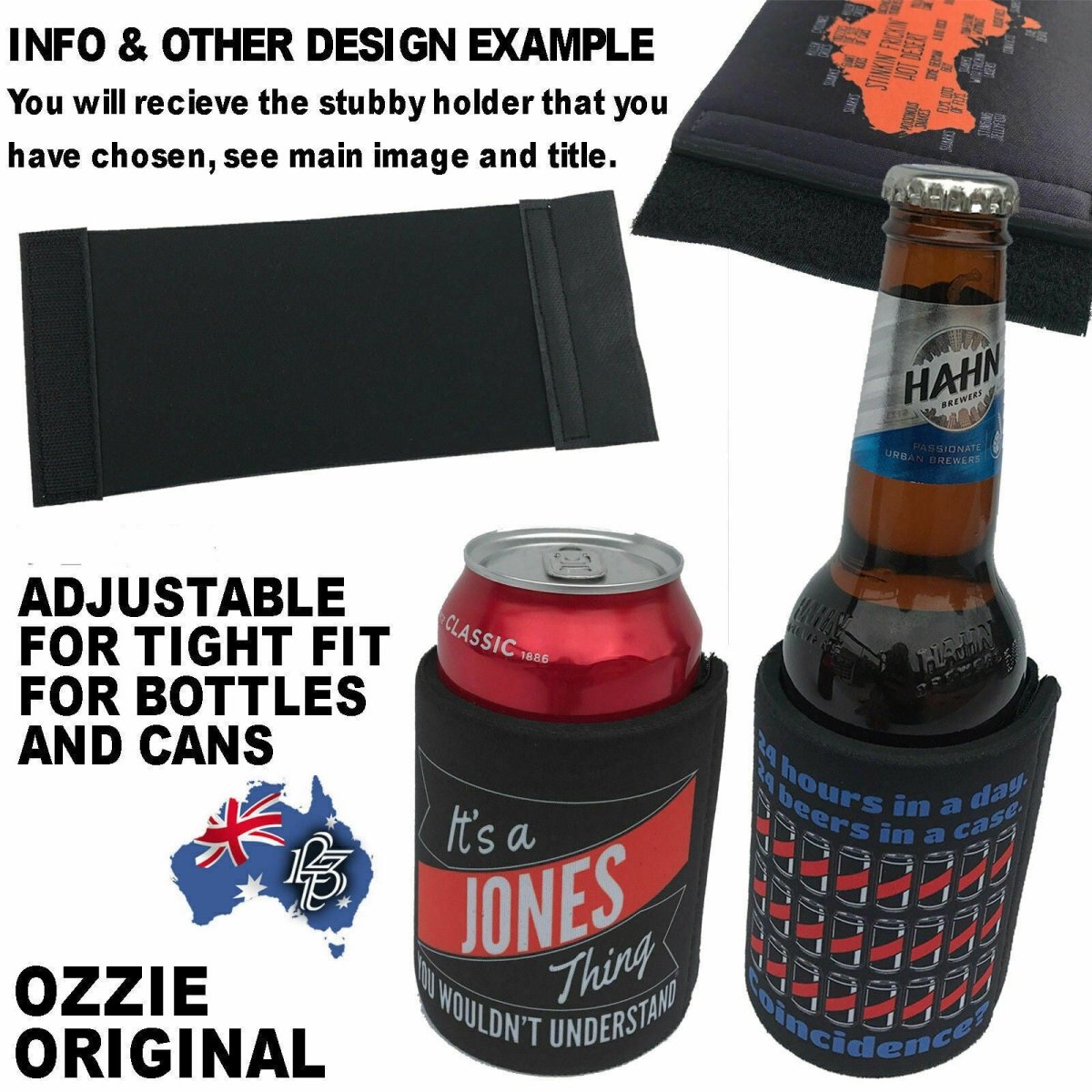Cuba Country Flag Nationality - Stubby Holder - 123t Australia | Funny T-Shirts Mugs Novelty Gifts