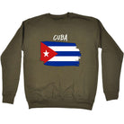 Cuba Country Flag Nationality - Sweatshirt - 123t Australia | Funny T-Shirts Mugs Novelty Gifts