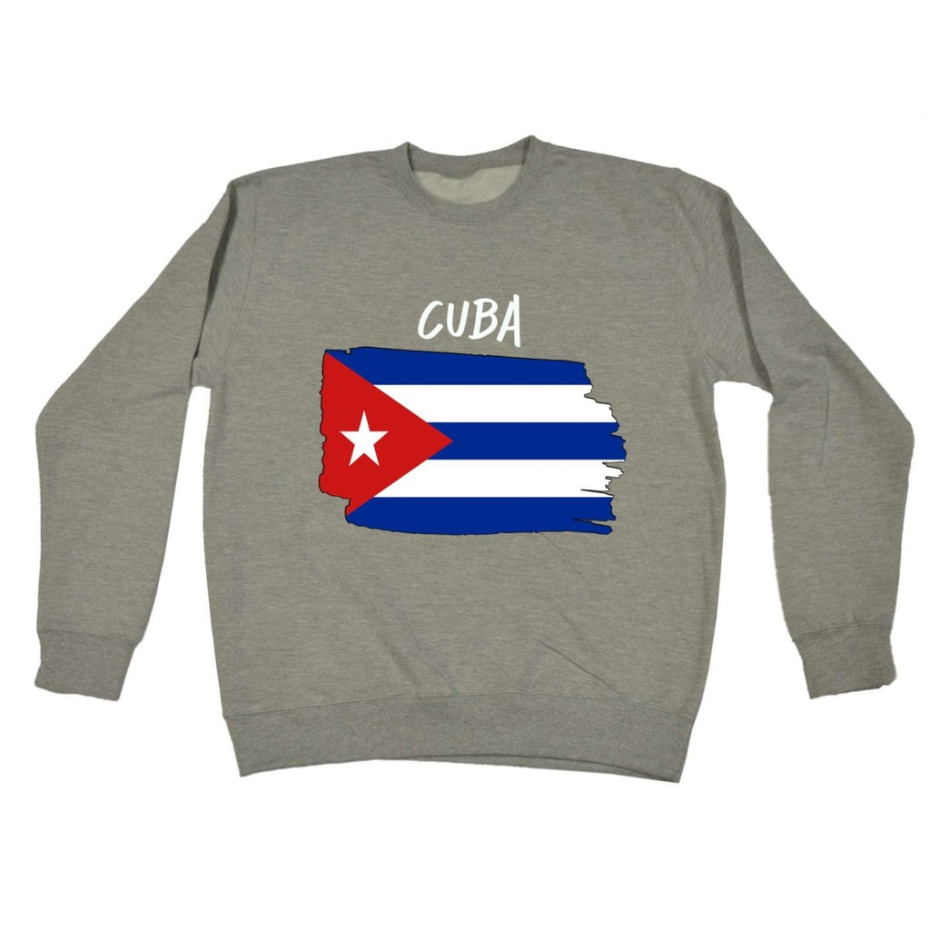 Cuba Country Flag Nationality - Sweatshirt - 123t Australia | Funny T-Shirts Mugs Novelty Gifts