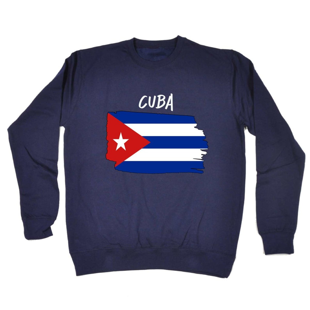 Cuba Country Flag Nationality - Sweatshirt - 123t Australia | Funny T-Shirts Mugs Novelty Gifts