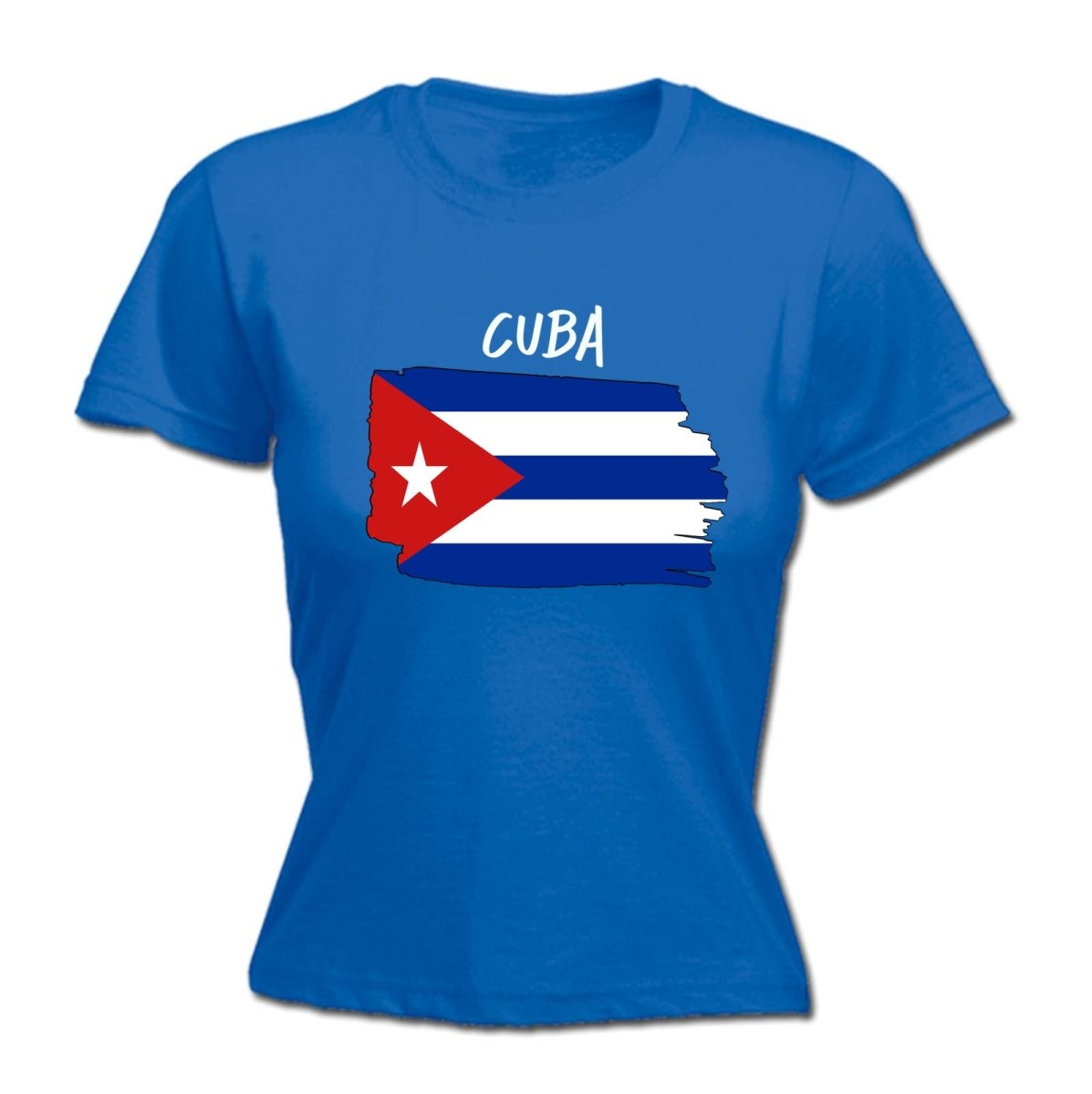 Cuba Country Flag Nationality - Womens T-Shirt T Shirt Tshirt - 123t Australia | Funny T-Shirts Mugs Novelty Gifts