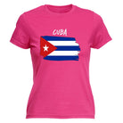 Cuba Country Flag Nationality - Womens T-Shirt T Shirt Tshirt - 123t Australia | Funny T-Shirts Mugs Novelty Gifts