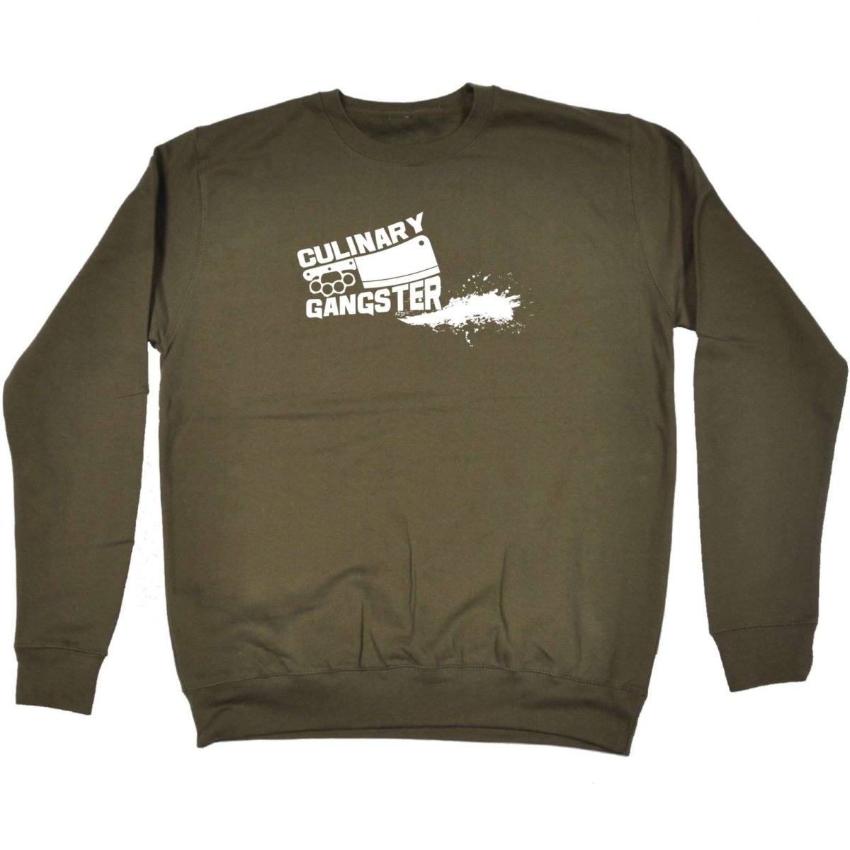 Culinary Gangster Chef Cooking - Funny Novelty Sweatshirt - 123t Australia | Funny T-Shirts Mugs Novelty Gifts