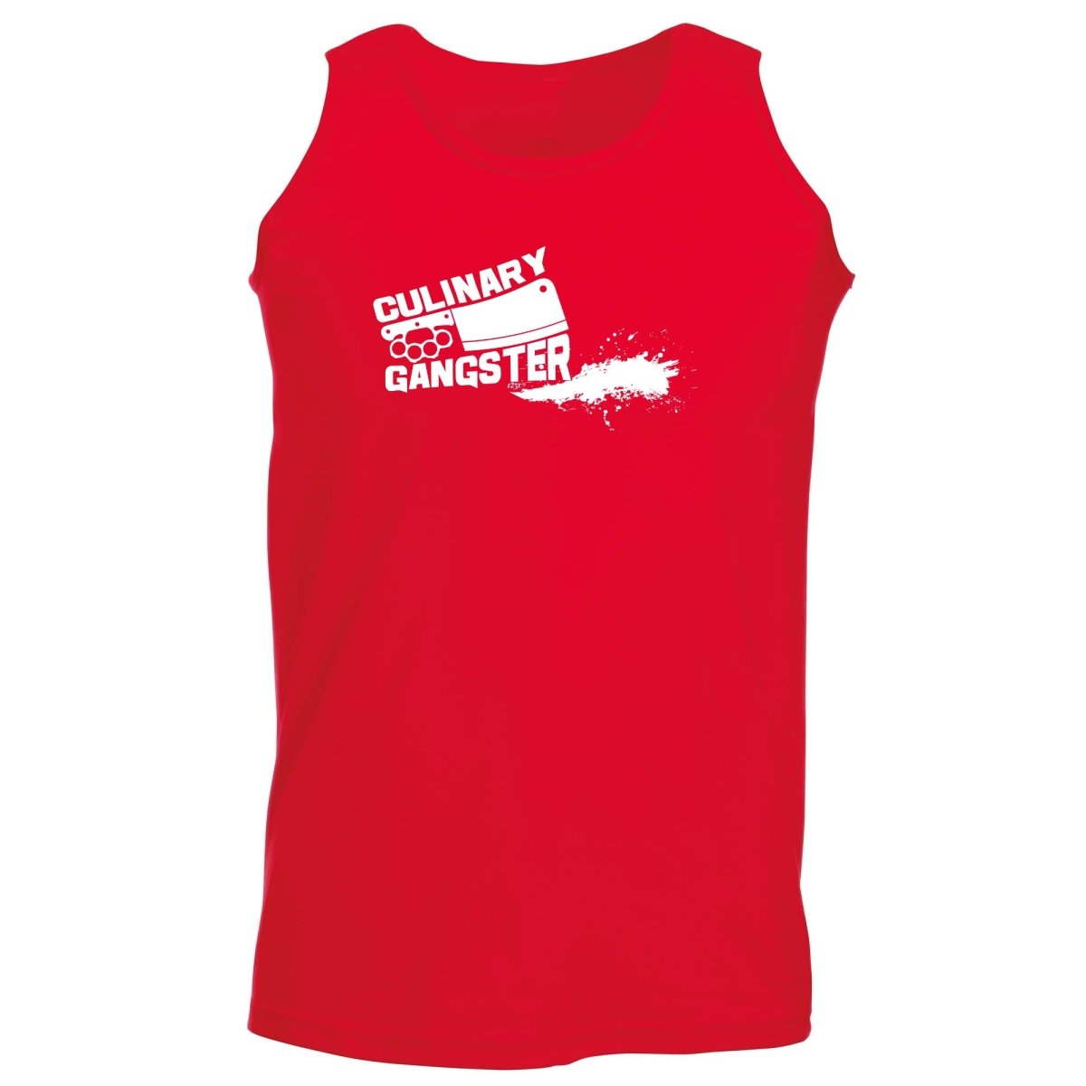 Culinary Gangster Chef Cooking - Funny Novelty Vest Singlet Unisex Tank Top - 123t Australia | Funny T-Shirts Mugs Novelty Gifts