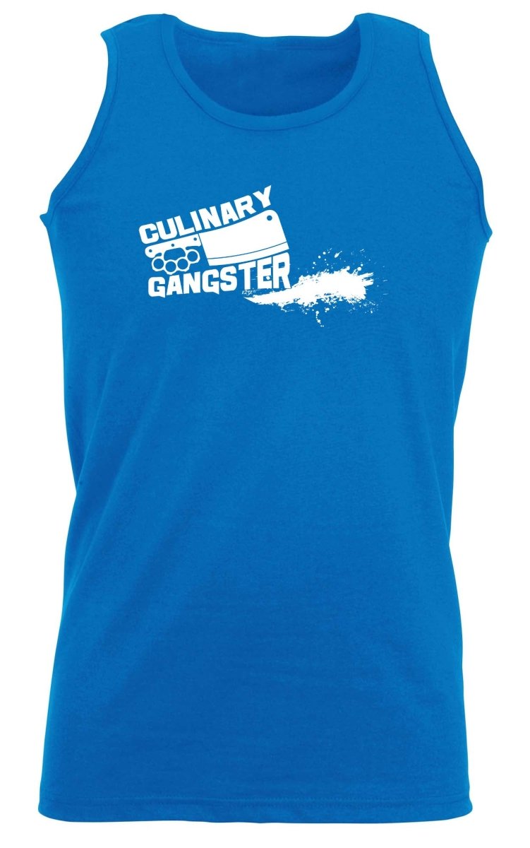Culinary Gangster Chef Cooking - Funny Novelty Vest Singlet Unisex Tank Top - 123t Australia | Funny T-Shirts Mugs Novelty Gifts