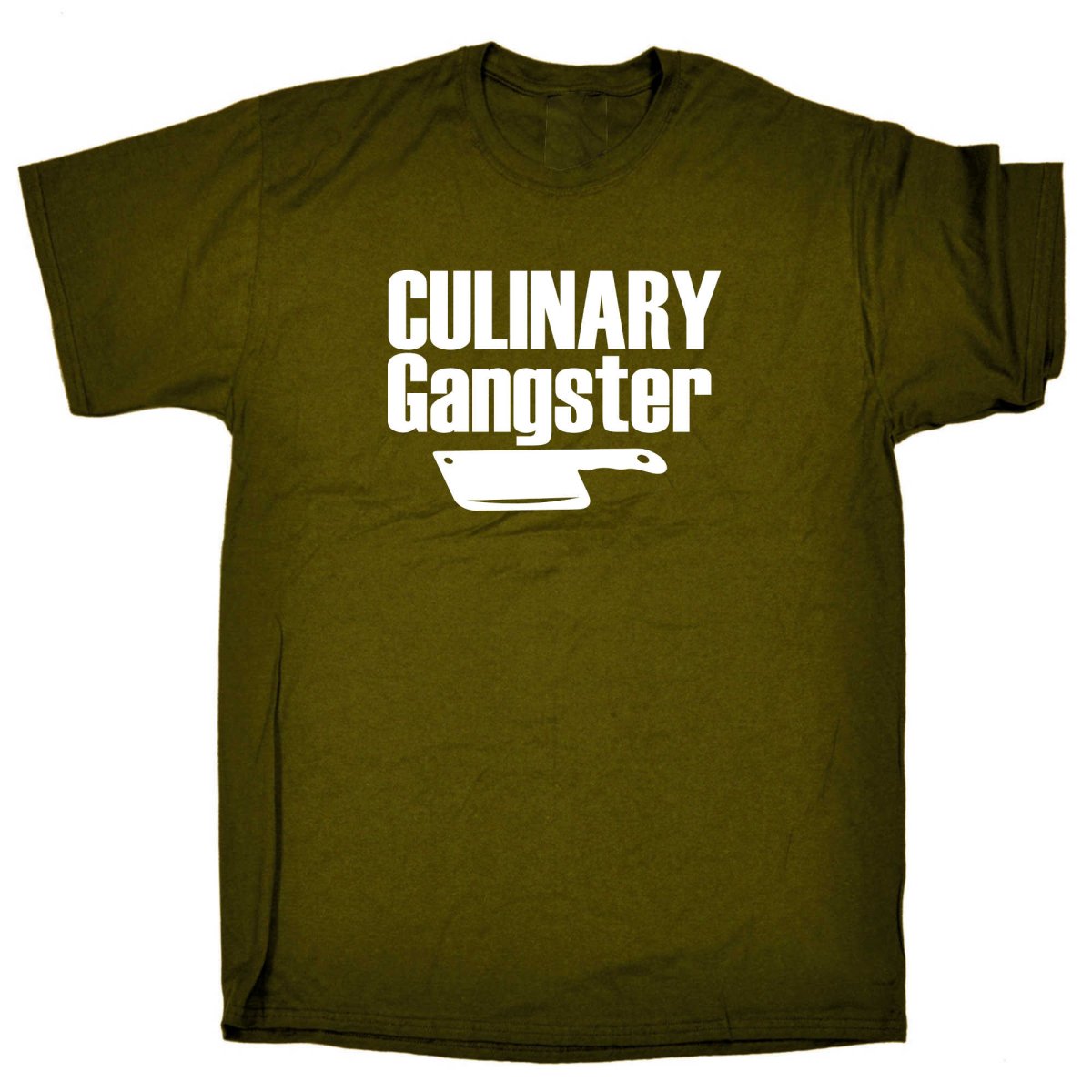 Culinary Gangster Knife V3 - Mens Funny T-Shirt Tshirts - 123t Australia | Funny T-Shirts Mugs Novelty Gifts