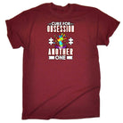 Cure For Obsession Get Another One Autism - Mens Funny T-Shirt Tshirts - 123t Australia | Funny T-Shirts Mugs Novelty Gifts