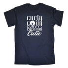 Curly Coily Curvy - Mens Funny T-Shirt Tshirts - 123t Australia | Funny T-Shirts Mugs Novelty Gifts