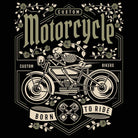 Custom Skull Motorcycle Motorbike - Mens Funny T-Shirt Tshirts - 123t Australia | Funny T-Shirts Mugs Novelty Gifts